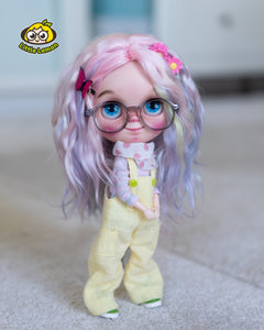 Custom Blythe doll "Rainbow Lemon"