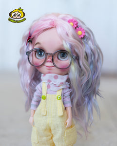 Custom Blythe doll "Rainbow Lemon"