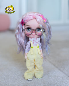 Custom Blythe doll "Rainbow Lemon"