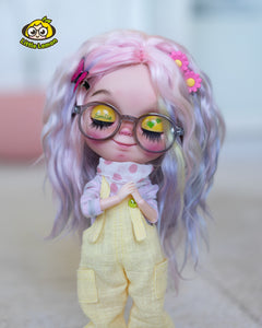 Custom Blythe doll "Rainbow Lemon"