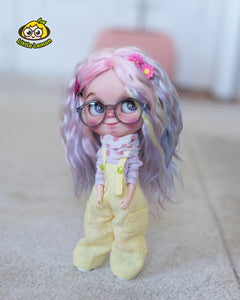 Custom Blythe doll "Rainbow Lemon"