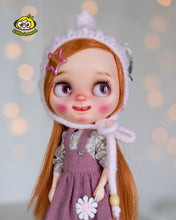 Load image into Gallery viewer, Custom Blythe doll &quot;Peach&quot;
