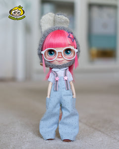 Custom Blythe doll "Miku Lemon" - FREE SHIPPING!